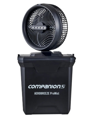 Aerobreeze ProMist 25cm Oscillating Misting Fan