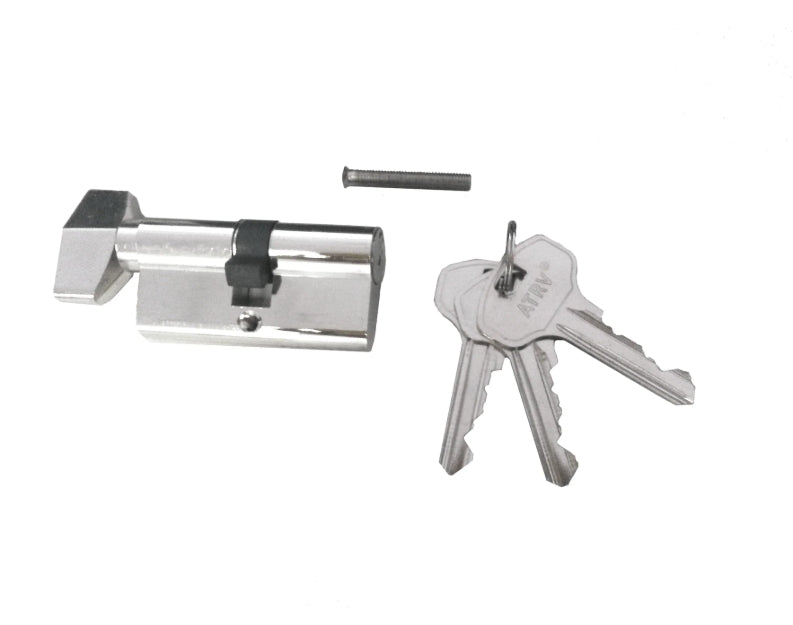 Aussie Traveller Door Lock Barrel & Key LHH