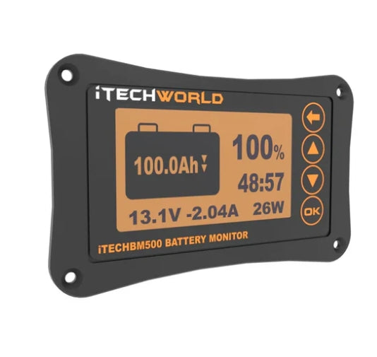 iTECHBM500 Battery Monitor with Shunt