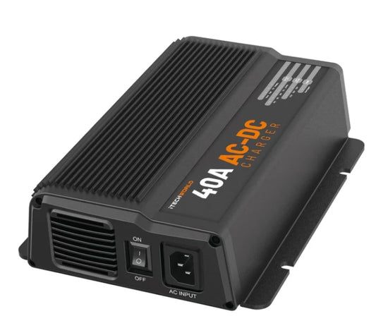 iTECHBC40 Intelligent Battery Charger 40 Amp 12v for Vehicles - NEW 2025 model