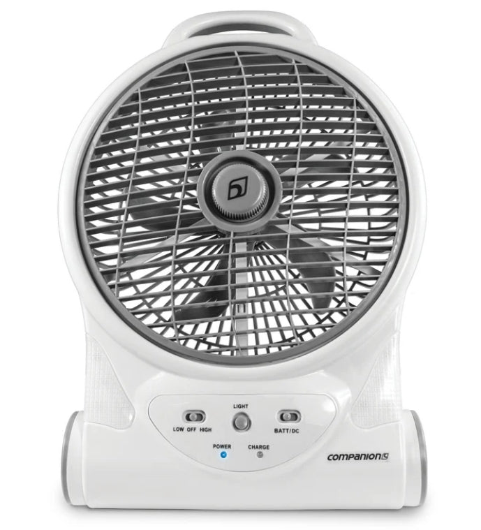 Aerobreeze Lithium Powered 25cm Fan