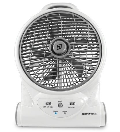 Aerobreeze Lithium Powered 25cm Fan