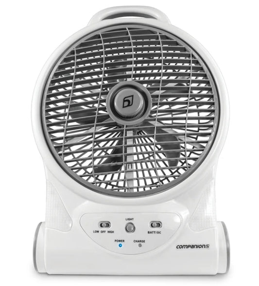 Aerobreeze Lithium Powered 25cm Fan