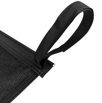 Black Pop Top privacy screen end wall / side sun shade