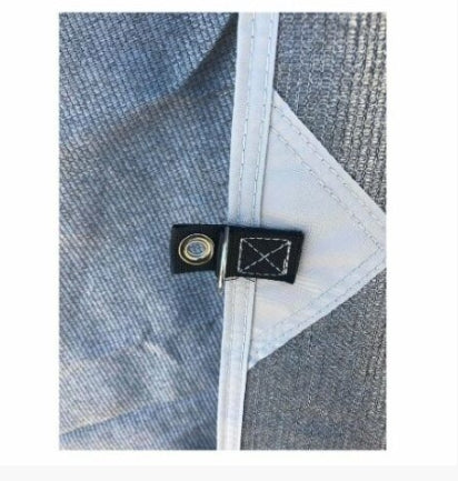 Black Caravan privacy screen end wall / side sun shade