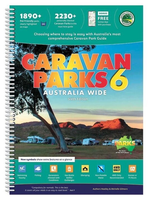CARAVAN PARKS 6 AUSTRALIA WIDE BOOK