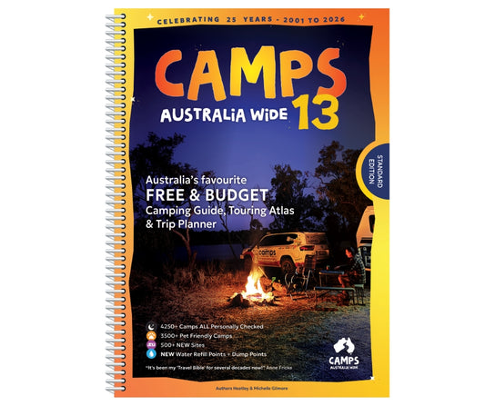 Camps 13 B4 (Easy to Read with Photos & larger Maps)