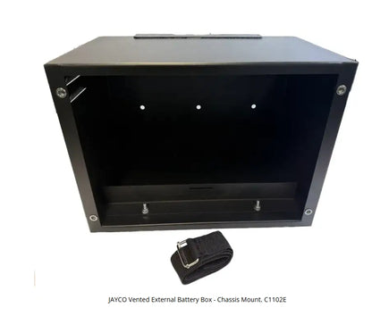 JAYCO Vented External Battery Box - Chassis Mount