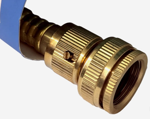 Flomaster 12mm Hose Light Weight 20M or 10M+ Brass Connectors