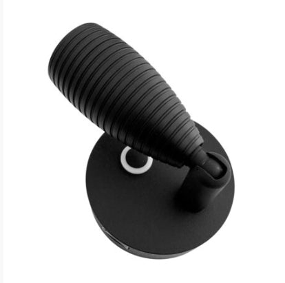 BLACK 12 VOLT LED READING LIGHT WITH USB CHARGING PORT