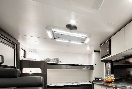 Ranger Maxi Skylight Internal Frame - Block Out Blind and Flyscreen 700 x 500
