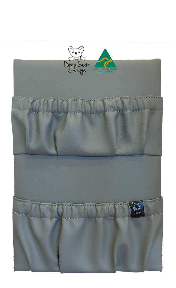 Drop Bear Double storage pocket in vinyl - Various colours