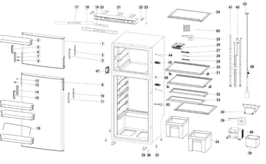 Thetford SR Shelf Lock