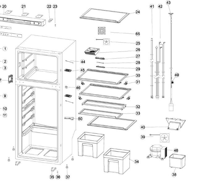Thetford SR Shelf Lock