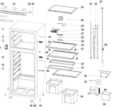 Thetford SR Shelf Lock