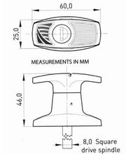 Load image into Gallery viewer, ONE KEY FITS ALL T HANDLE BOOT DOOR NO BARREL
