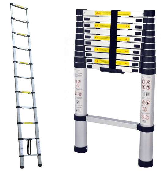 3.2m Portable Telescopic Ladder With Carry Bag