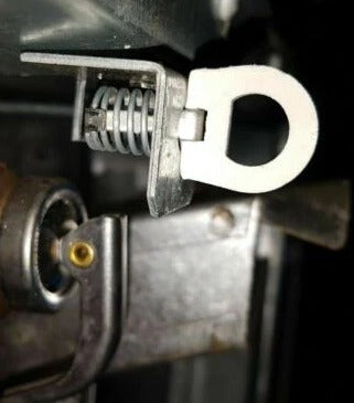 Suburban Water heater door latch kit - white