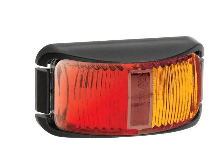 Narva LED Side Marker Lamp Red/Amber, Black Base