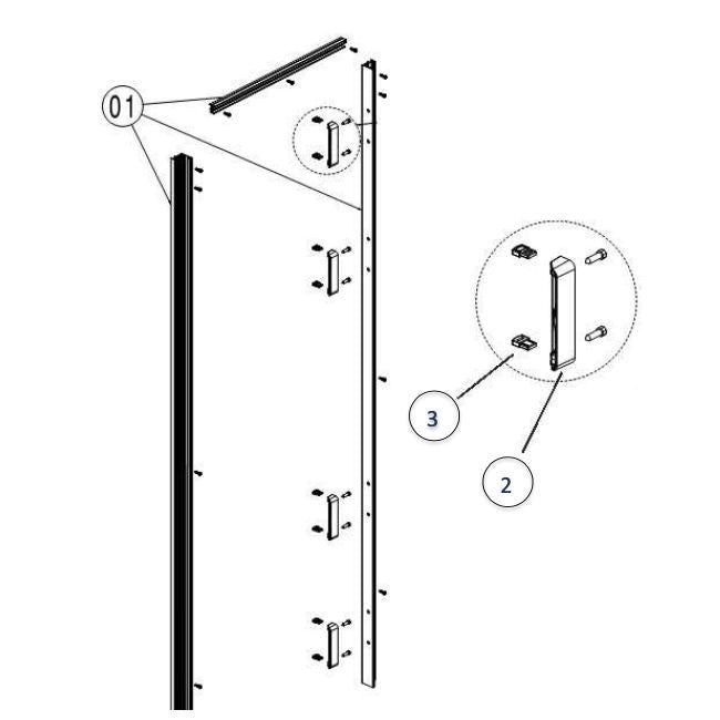 Bumper Striker - Suit Dometic CaraD 600F Doors