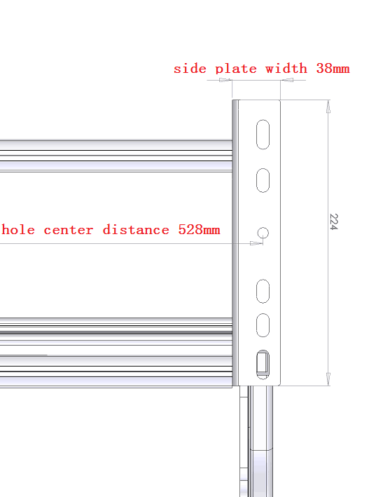Double Manual Bolt On Caravan Step