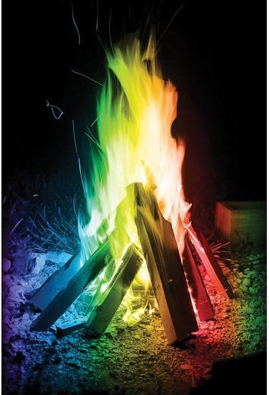 MAGIC COLOUR FIRE FLAME - 5 PACK