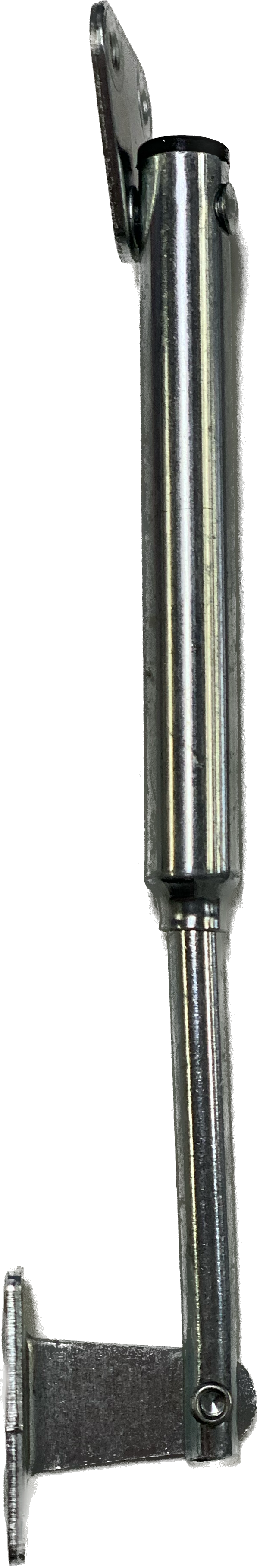 FIRMOTOP CUPPBOARD STAY 130mm - Spring Loaded - Dual Pivot - Silver