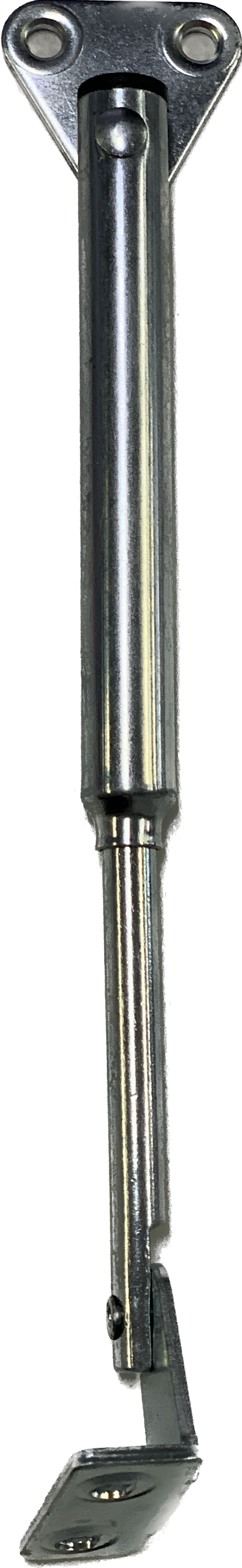 FIRMOTOP CUPPBOARD STAY 130mm - Spring Loaded - Dual Pivot - Silver