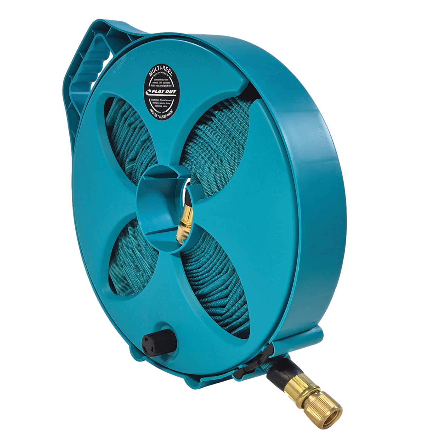 12.5m Flat Out Drink Water Hose | on Narrow Multi-Reel