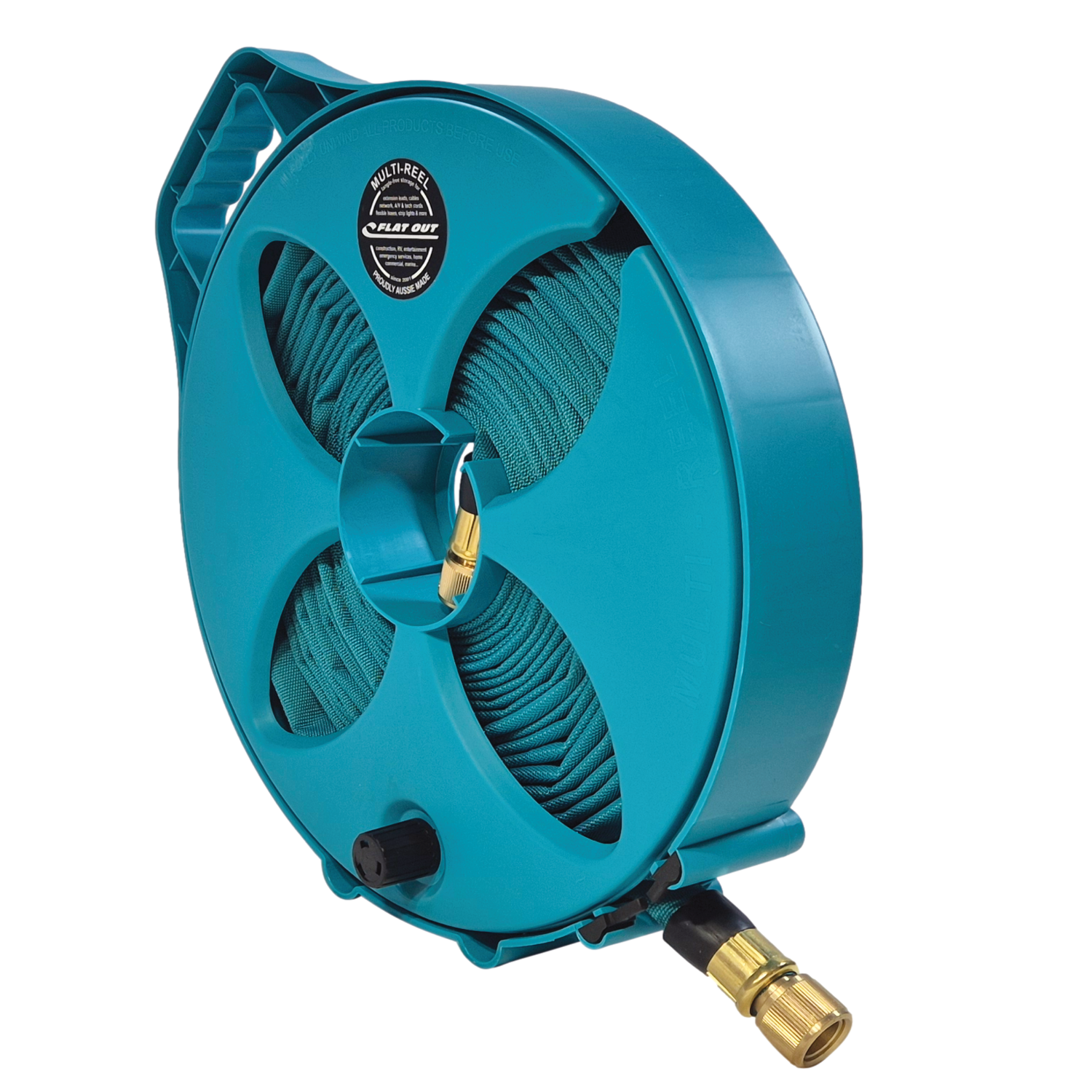 12.5m Flat Out Drink Water Hose | on Narrow Multi-Reel