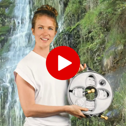 12.5m Flat Out Drink Water Hose | on Narrow Multi-Reel