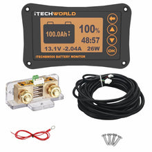 Load image into Gallery viewer, iTECHBM500 Battery Monitor with Shunt
