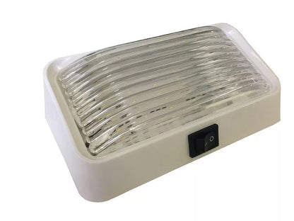 12V LED Annex Light with Switch - Clear Lens
