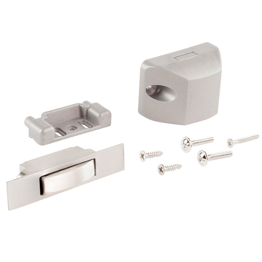 LOCKSAFE POSITIVE LATCH (SATIN NICKEL)