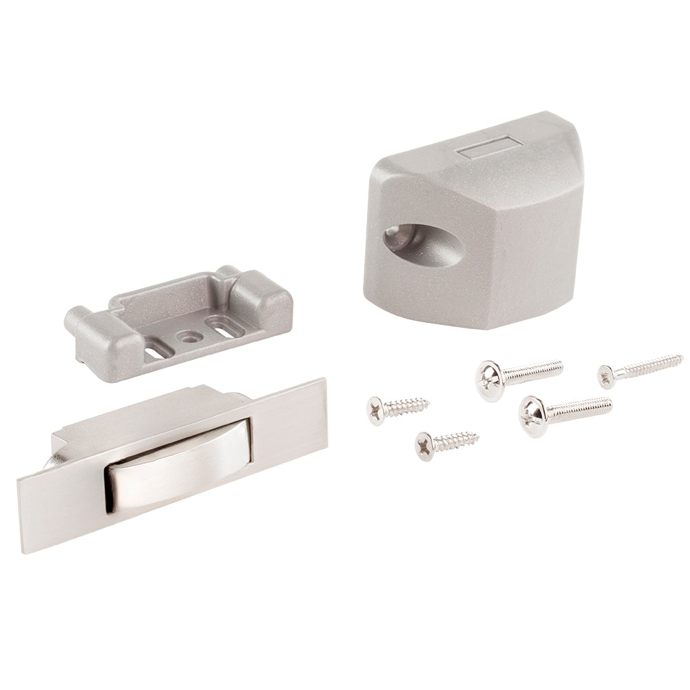 LOCKSAFE POSITIVE LATCH (SATIN NICKEL)