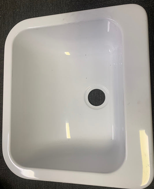 Acrylic White Caravan Sink