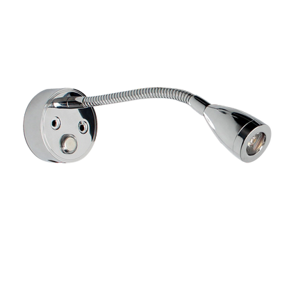 COAST RV 12V LED ALUMINIUM Reading Light with 2A USB
