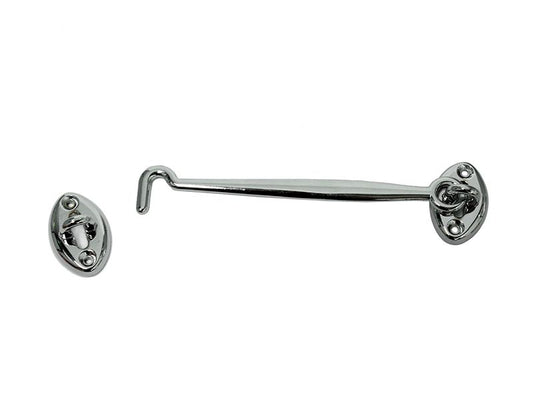 Cabin Hook Chrome 150mm & Eyelet