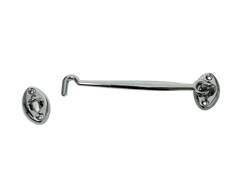 Cabin Hook Chrome 150mm & Eyelet