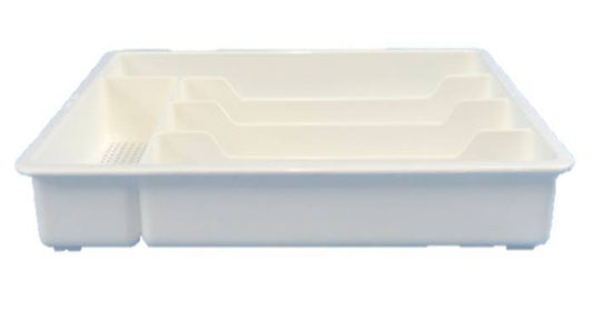 CUTLERY TRAY MEDIUM WHITE