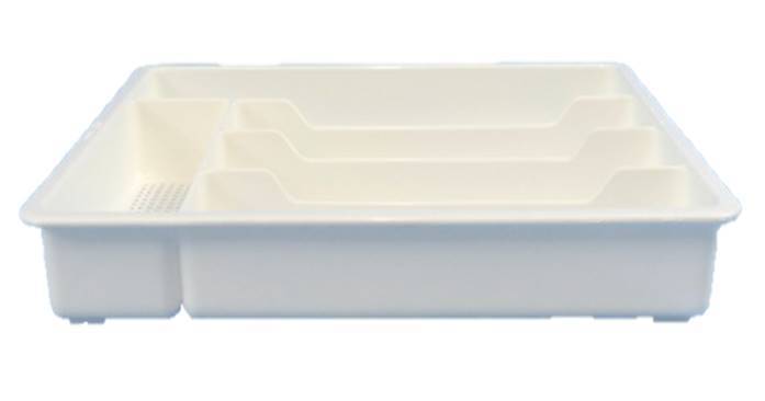 CUTLERY TRAY MEDIUM WHITE