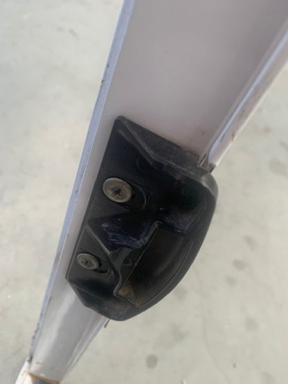 2nd Hand - Camec Odyssey Door - 2 Radius Corners - Right Hand Hinge - White - 1723x572mm