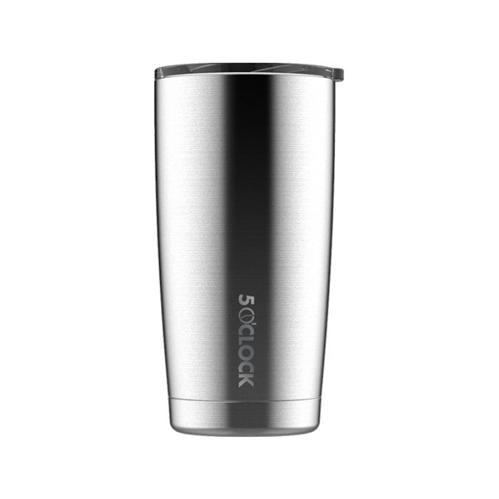 ALCOHOLDER 5 O'CLOCK STAINLESS TUMBLER - STAINLESS STEEL
