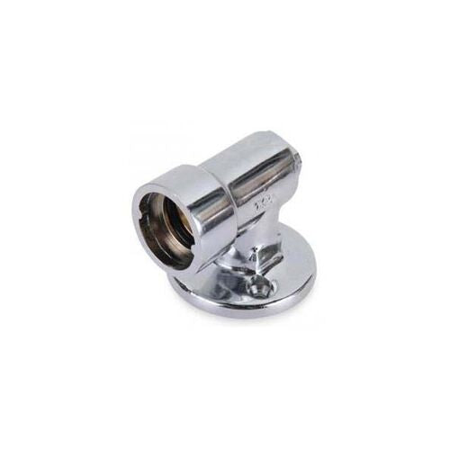 Chrome bayonet floor socket