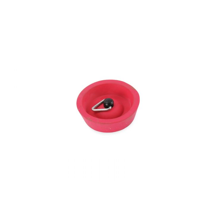 RUBBER SINK PLUG 32MM RED