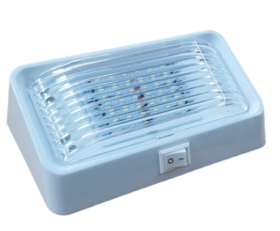 12V ANNEXE LIGHT - CLEAR LENS Black or White