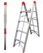 Load image into Gallery viewer, 4 step aluminium collapsible box stick ladder
