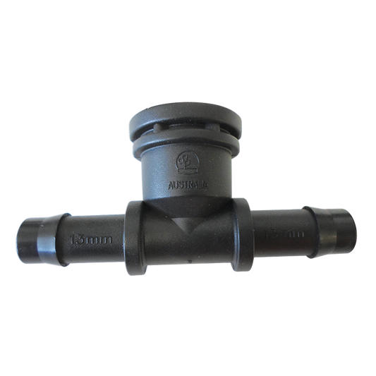 13mm Barbed x 1/2" BSP Female Threaded Tee