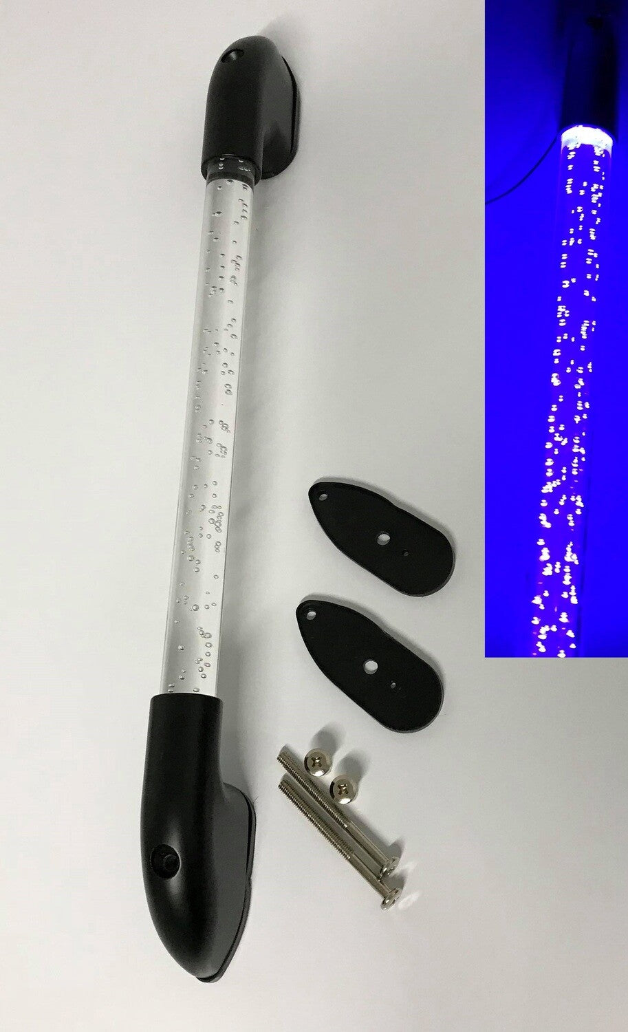 BLACK LED 12 VOLT GRAB HANDLE WITH SWITCH – Ashmores Caravan Services ...