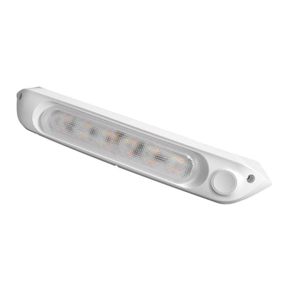 287mm DUAL LED LIGHT 12V AWNING LIGHT AMBER/WHITE LIGHTS WHITE